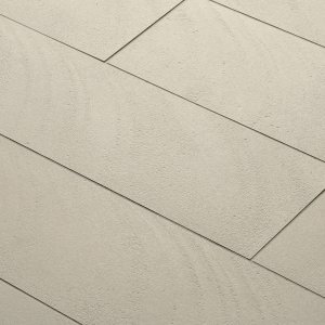 Pavimento in gres porcellanato Otto di Mutina a listelli 15×90 nella tinta Salvia