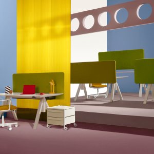 Bordo sottile del piano in stratificato da 6 mm di Arki-Table