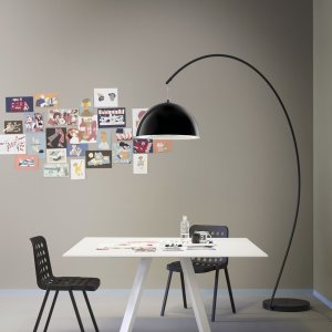 Spacco passacavi CCO con coperchio nello stesso stratificato del piano, Arki-Table
