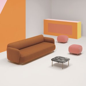 Schienale mobile 209.3 della famiglia Buddy (Pedrali)