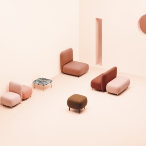 Isola Buddy Oasi 208 di Pedrali, 200×110 cm