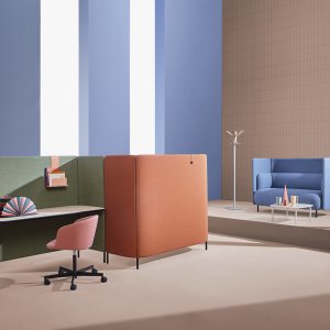 Pouf Buddy 212 di Pedrali, 90×90 cm