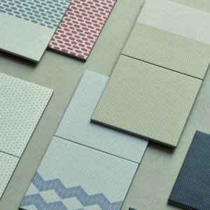 Piastrella Base White della collezione Tape di Mutina
