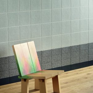 Tape Mutina pattern Cobble Green in gres smaltato