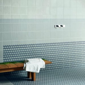 Tape Mutina pattern Zigzag Brown in gres smaltato