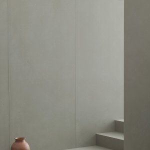 Gradini e parete in gres Primavera Grigio di Mutina