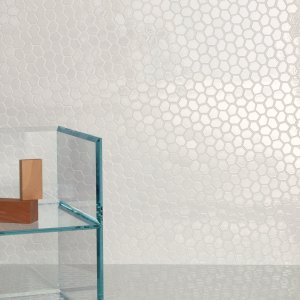 Botanica White con stucco terracotta a contrasto