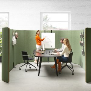 Screen Nucleo in tessuto su un bench Pigreco