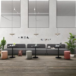 Personal Storage su ruote sotto una scrivania Pigreco