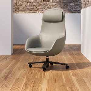 Poltrone direzionali Radar di Frezza in un ufficio di direzione