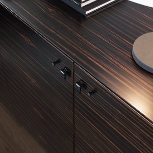 Versione home office della scrivania Siena da 140 centimetri