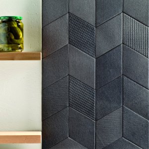 Cinque texture tessili a confronto sui rombi Tex color Cream