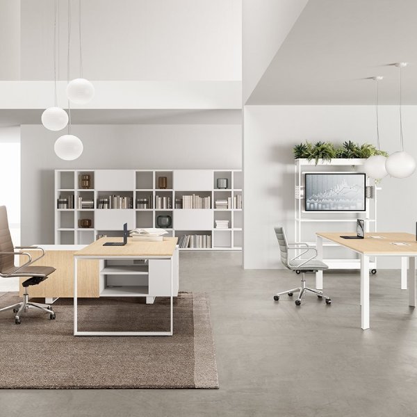 Open space con workstations DVO Office certificate FEMB LEVEL 3